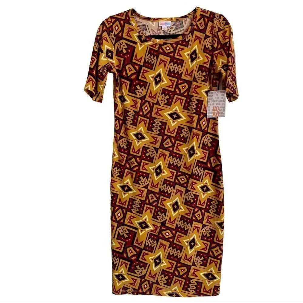 Lularoe Julia Fitted Dress - Size XS